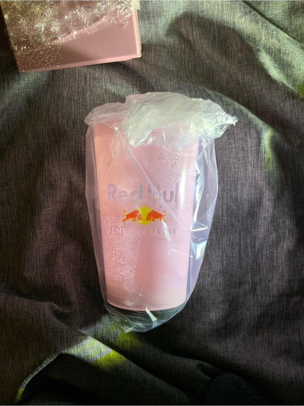 Red Bull Pink light up Tumbler - Branded Travel Cup